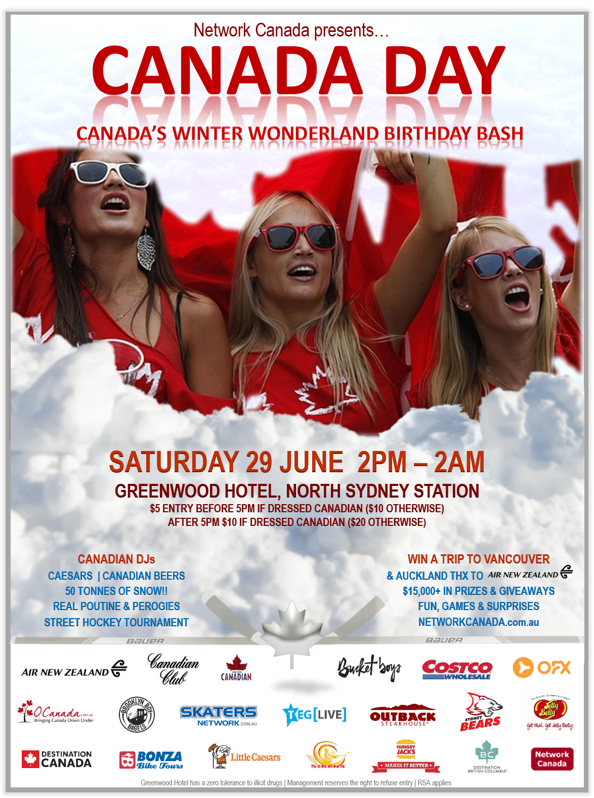 sponsor a network canada event