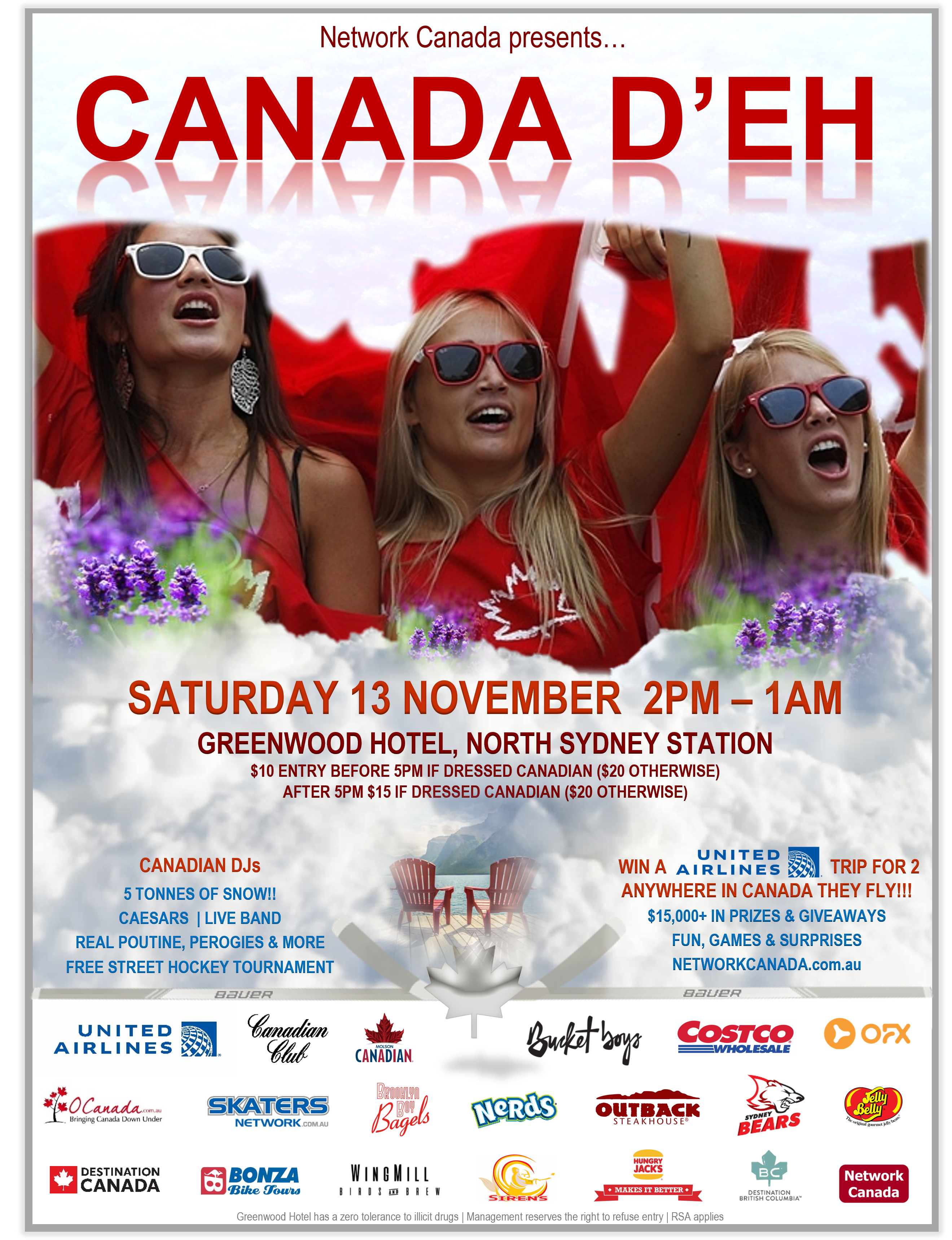 sponsor a network canada event